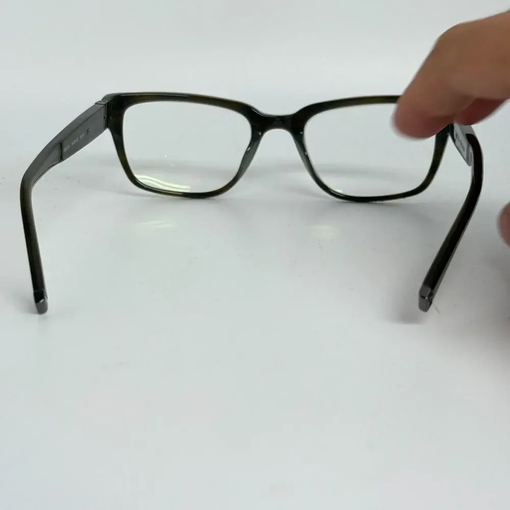 John Varvatos Eyeglasses V350 UF Olive‎ Rectangular Frame Japan 55-20-145 H17949